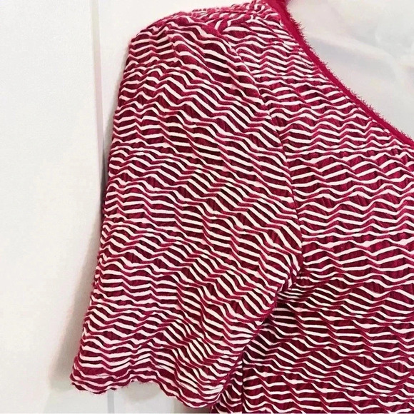 Anthropologie Maeve red and white striped dress perfect for Christmas Party - Picture 5 of 14